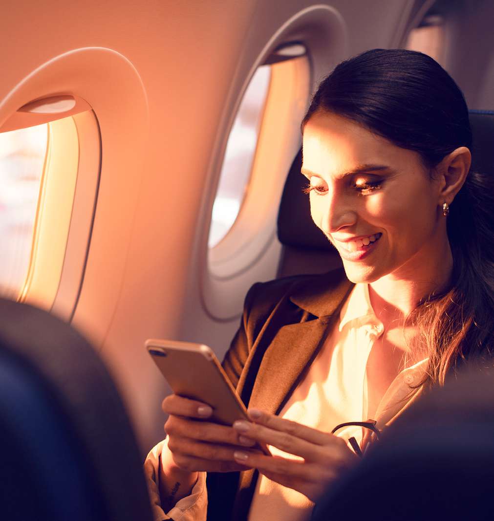 Exemplo de aplicação: Entretenimento nos dispositivos dos passageiros