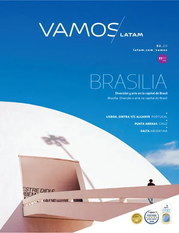 Capa editorial Vamos LATAM: Brasília