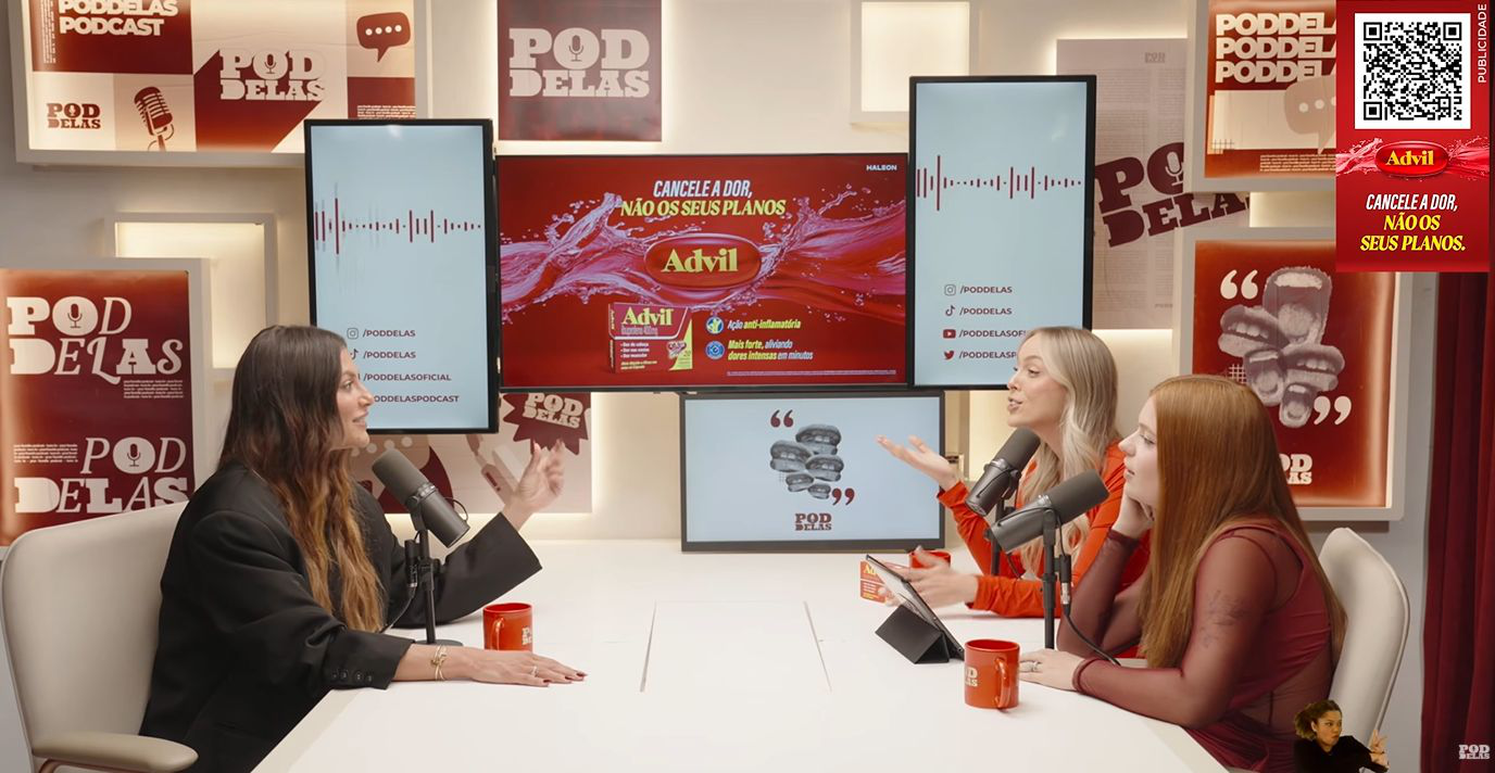 Exemplo de aplicação: Marca na TV e convidado